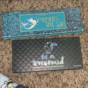 Mermaid eye shadow palettes